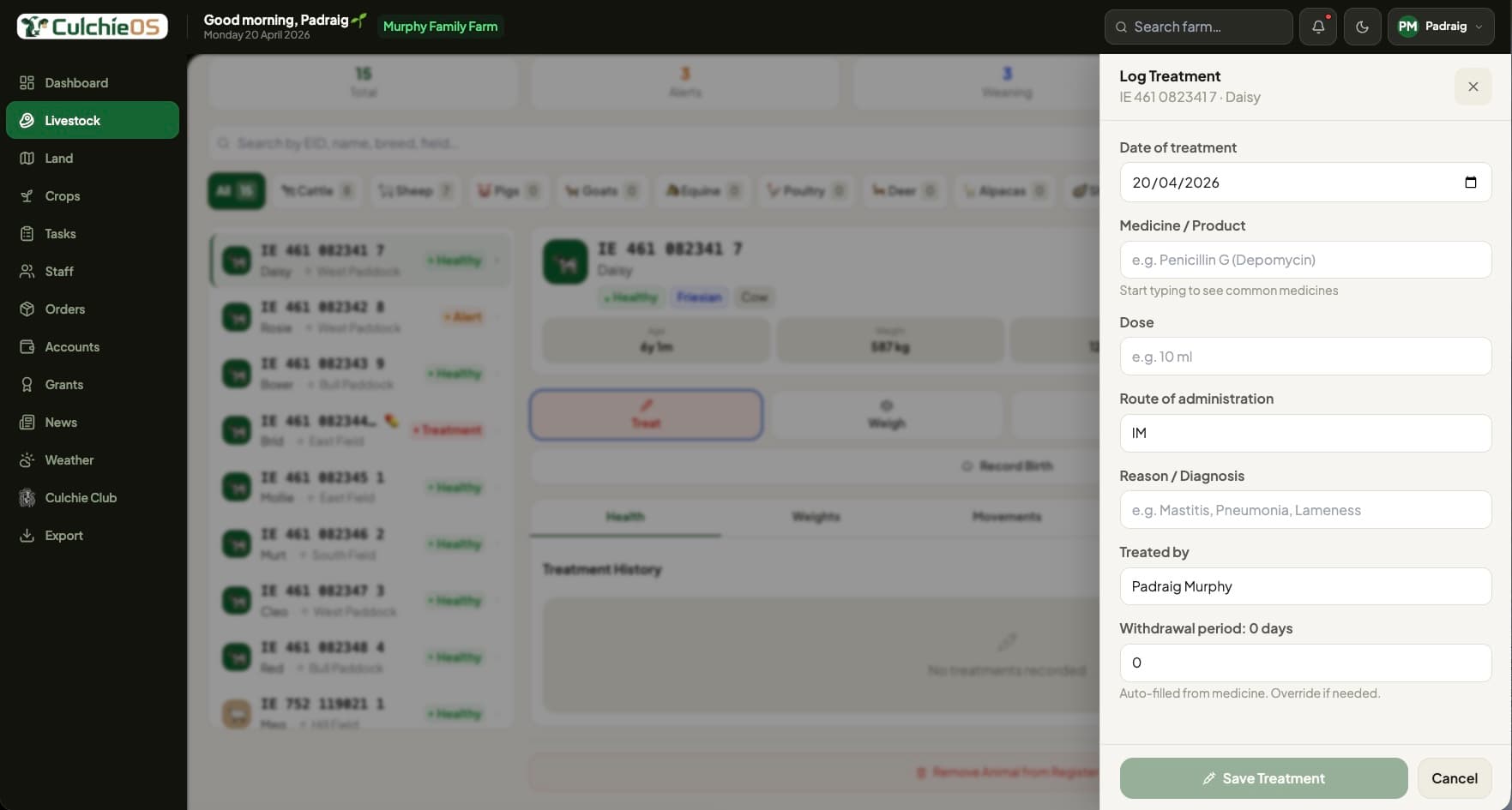 Livestock — second view